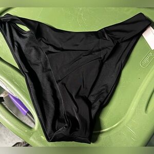 Victoria's Secret Sleek Black Bikini Bottom